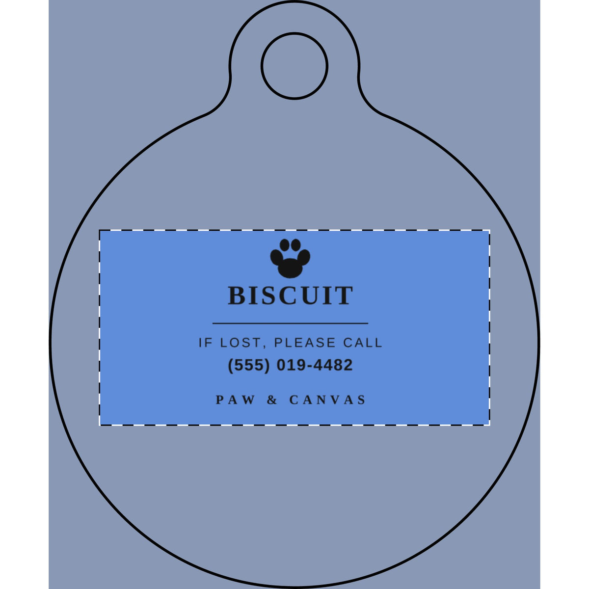Custom Engraved Pet ID Tag